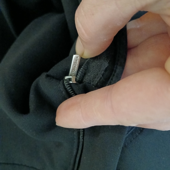 'S Max Mara Design for Easy Living Wide Leg Trousers. Black - Picture 7 of 14